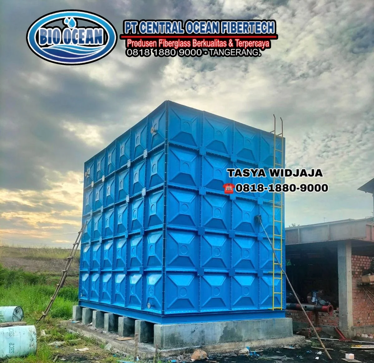 Panel tank base frame unp 100
