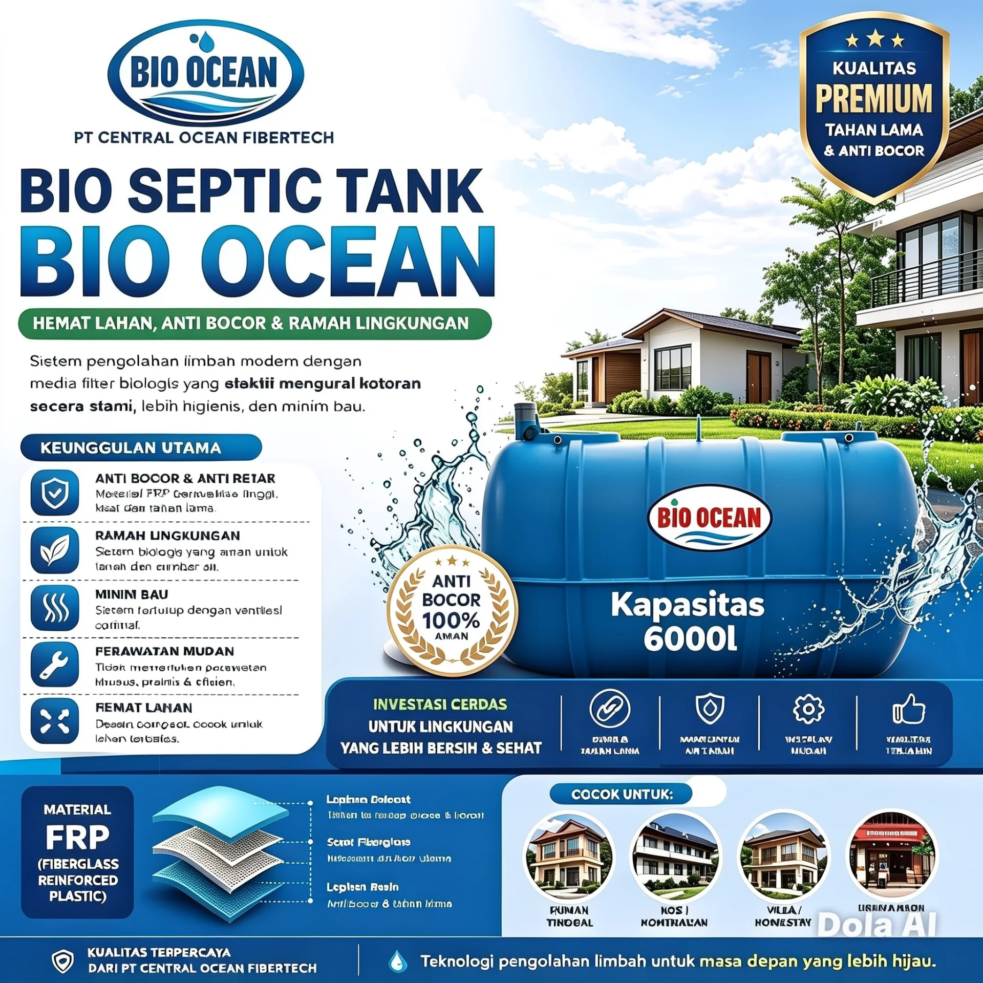 STP sistem bio-filter