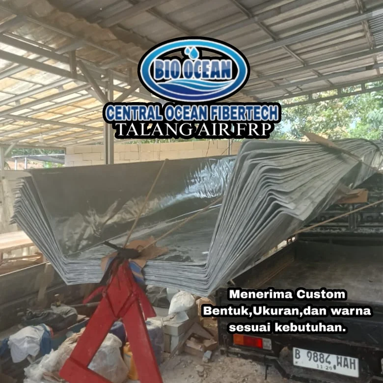 Atap Penerang Fiberglass High Quality - Custom Ukuran & Tipe thumbnail 9
