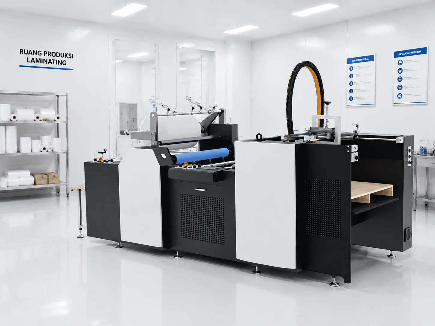 Mesin Laminating Otomatis — Huawei YZFM 850 SA