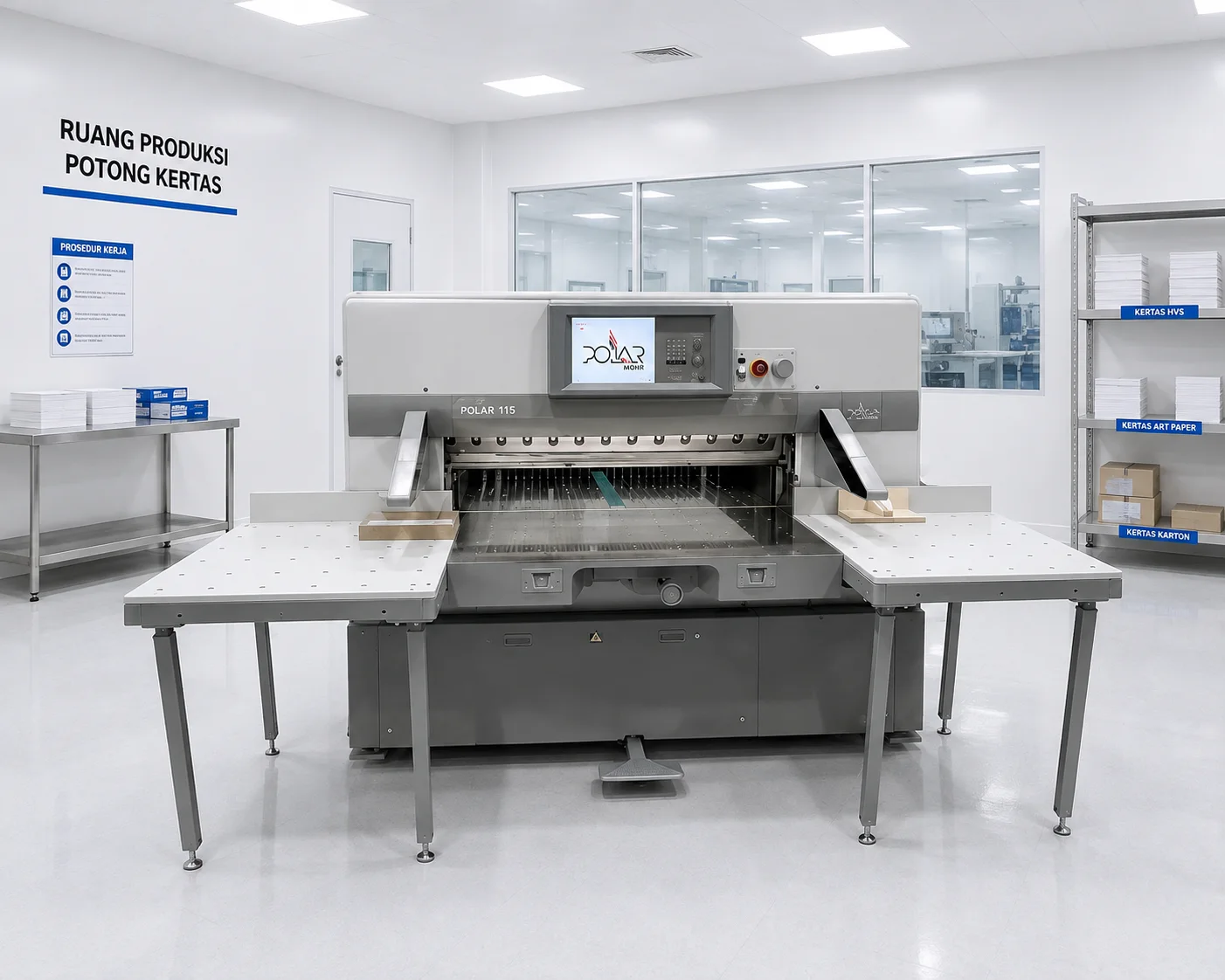 Mesin Potong Kertas — Polar 115C