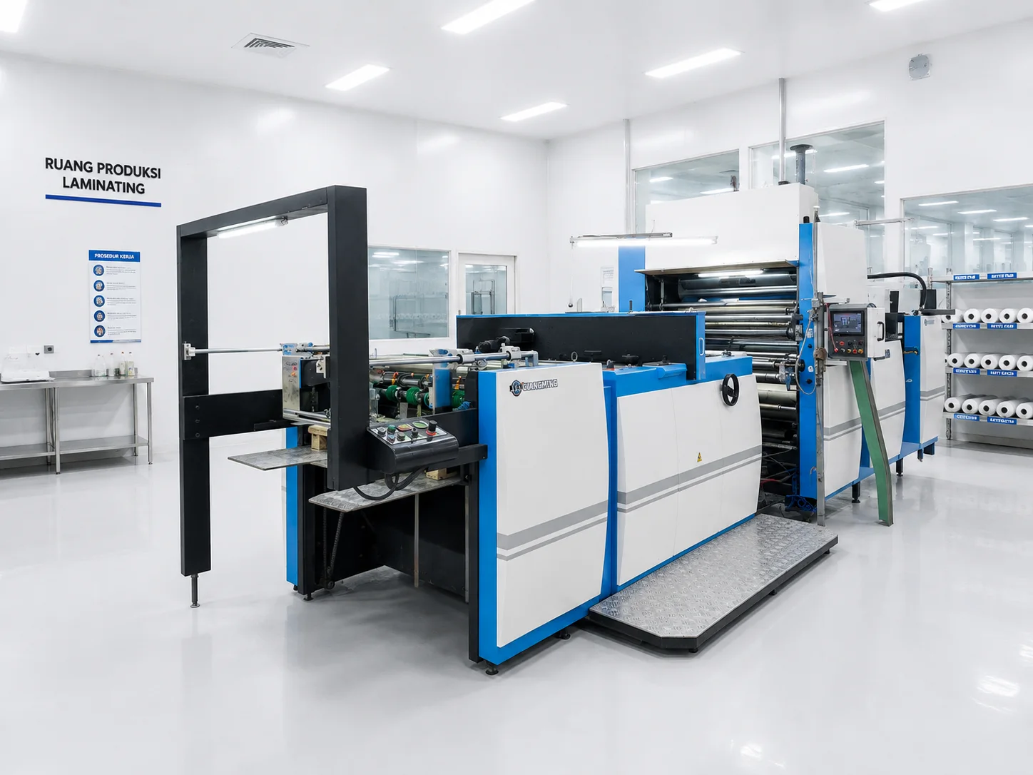 Mesin Laminating Otomatis — Huawei LZFM 1080 MC