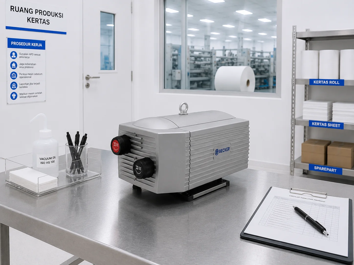Mesin Vacuum — Becker T 4.40 DSK
