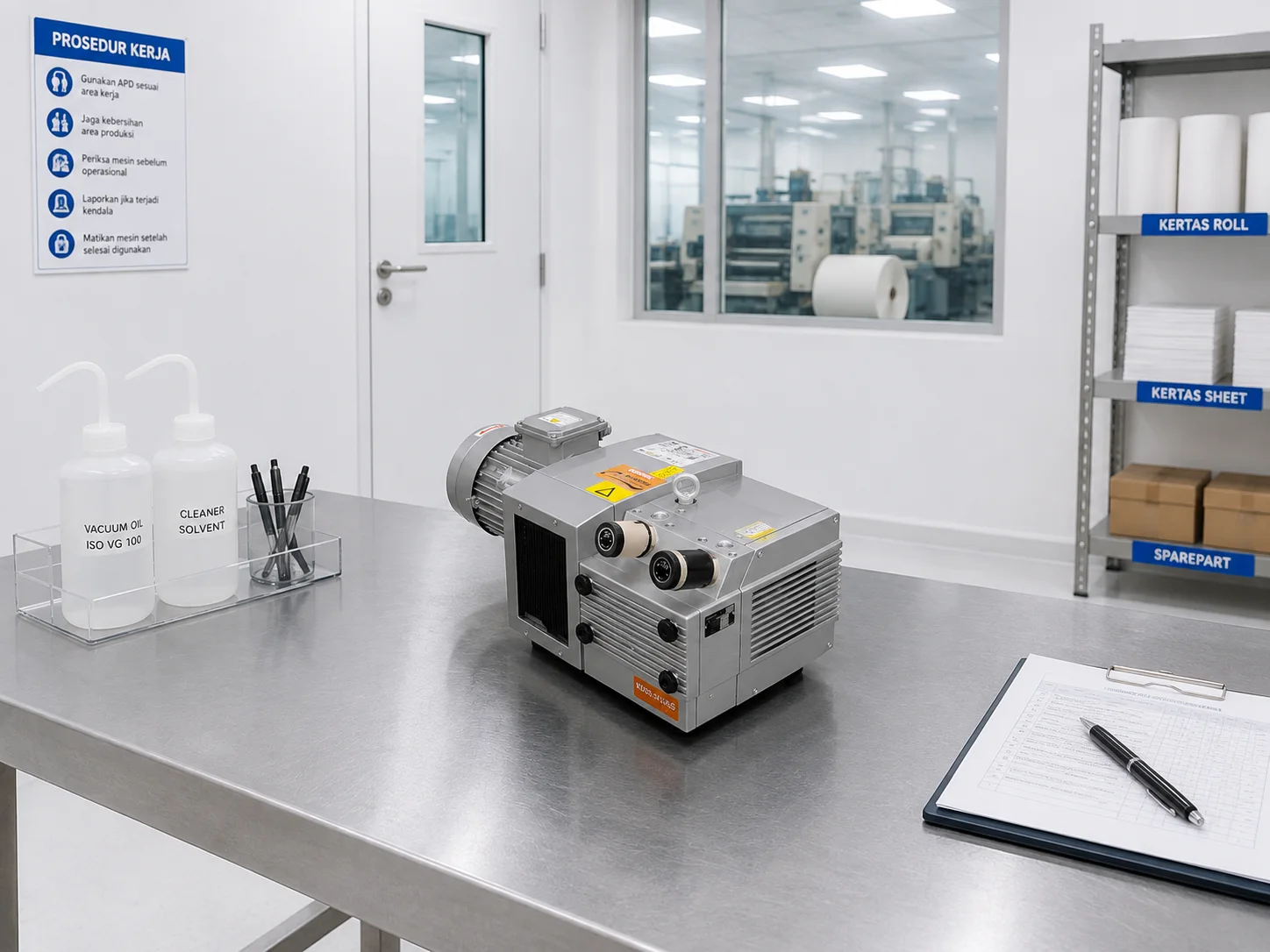 Mesin Vacuum — Eurovac BVT 80