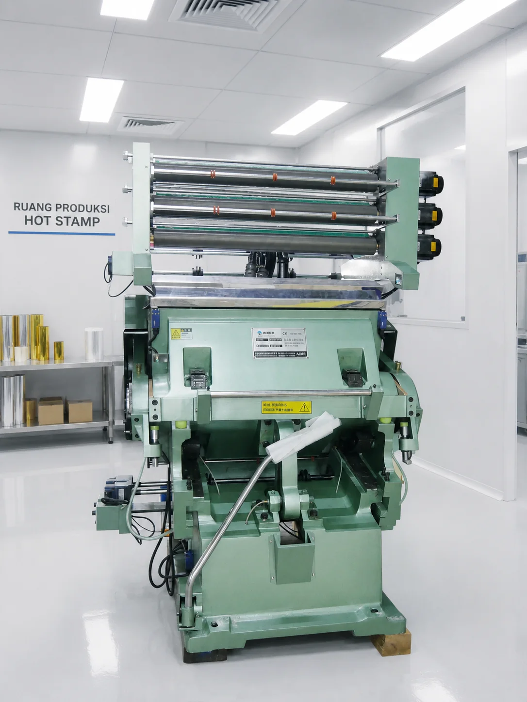 Mesin Hot Print Manual — AOER TYMK 930